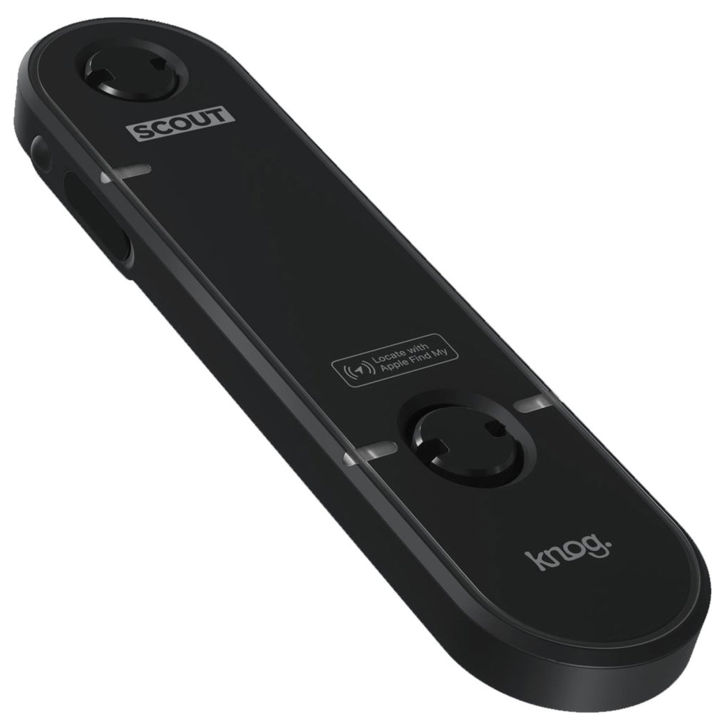 Knog Scout Bike Alarm and Finder - black/neon yellow