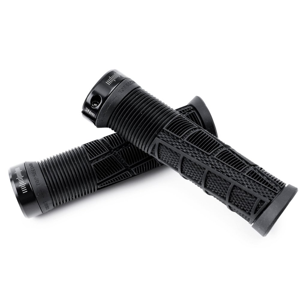 ACID DISRUPT SLIM Lock-On Handlebar Grips - black