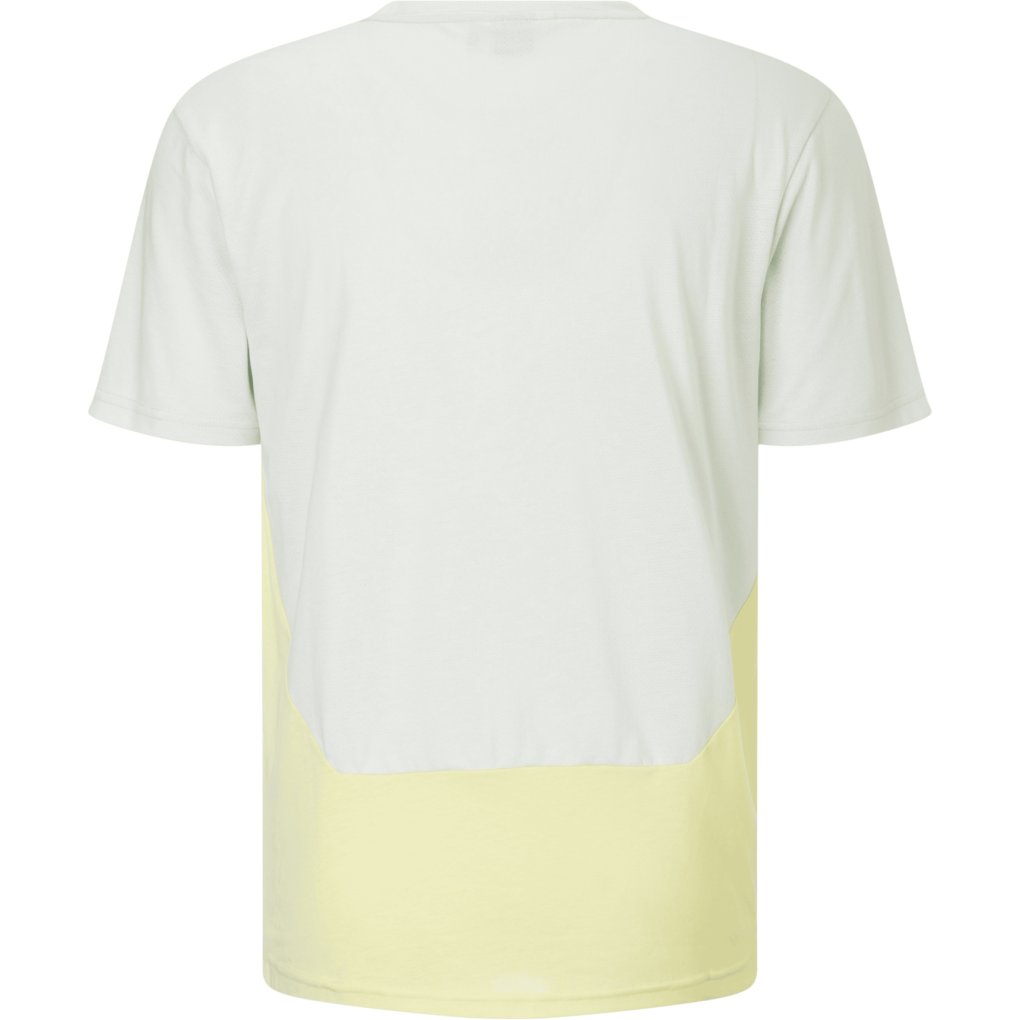 SCOTT Vertic DRI Short Sleeve Tee Men - acid yellow/spray grey