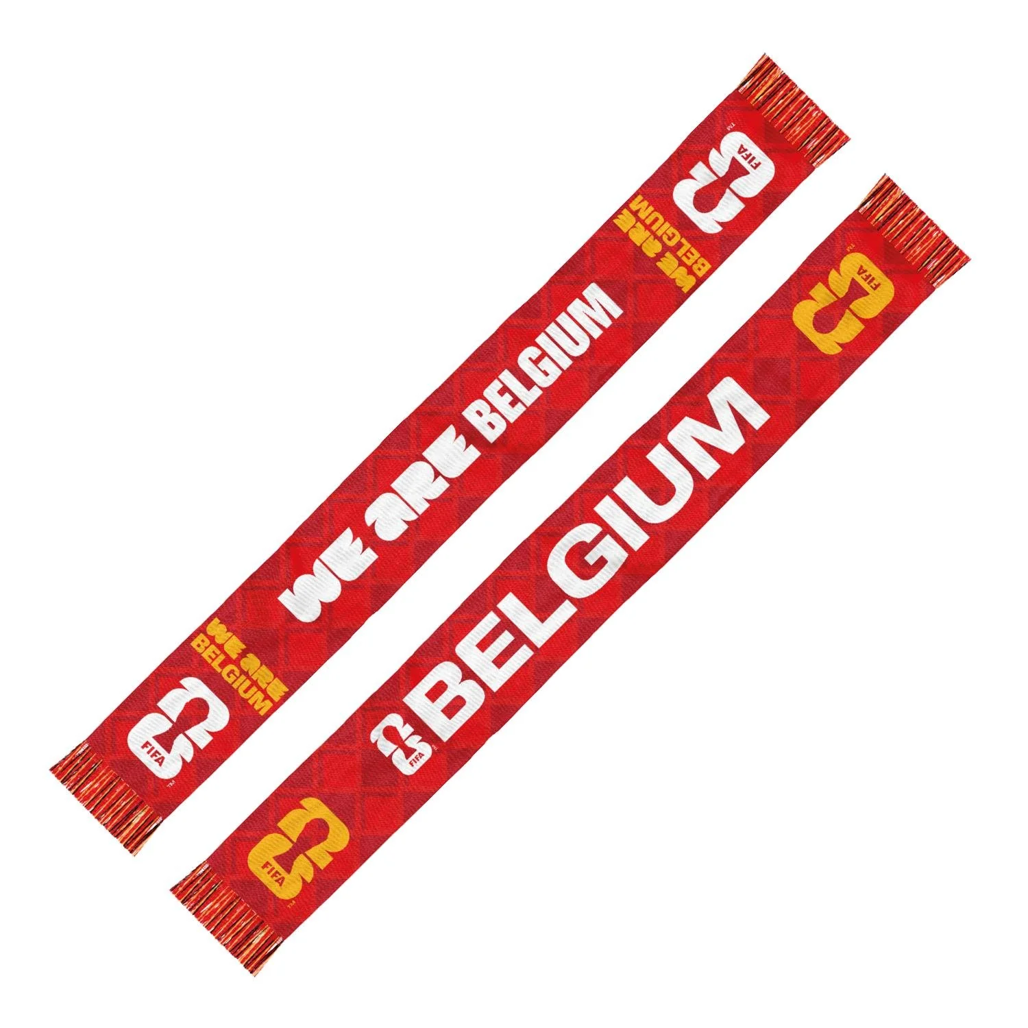 2026 Soccer Fan Collection 'We Are' Belgium Scarf