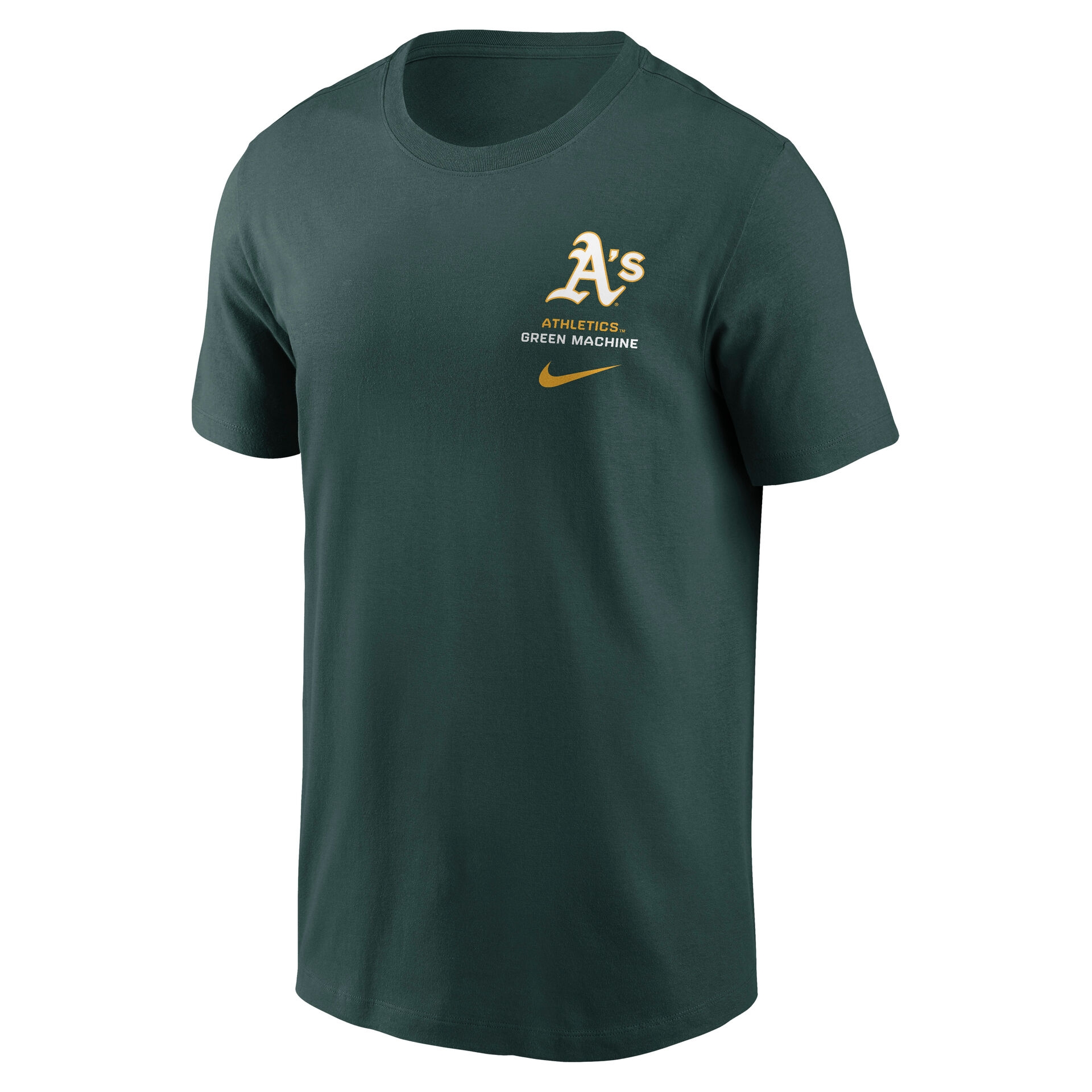 Athletics Primetime 2-Hit T-Shirt Green