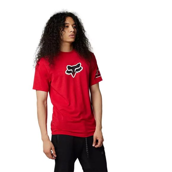 Fox VIZEN Short Sleeve T-shirt - Black / RedRef: FX4000