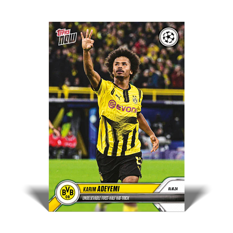 4 Card Bundle - 24/25 UCC Topps NOW® - 18-21