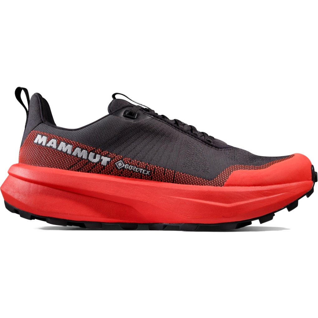 Mammut Aenergy Mtn Low GTX Hiking Shoes Men - black-mammut red
