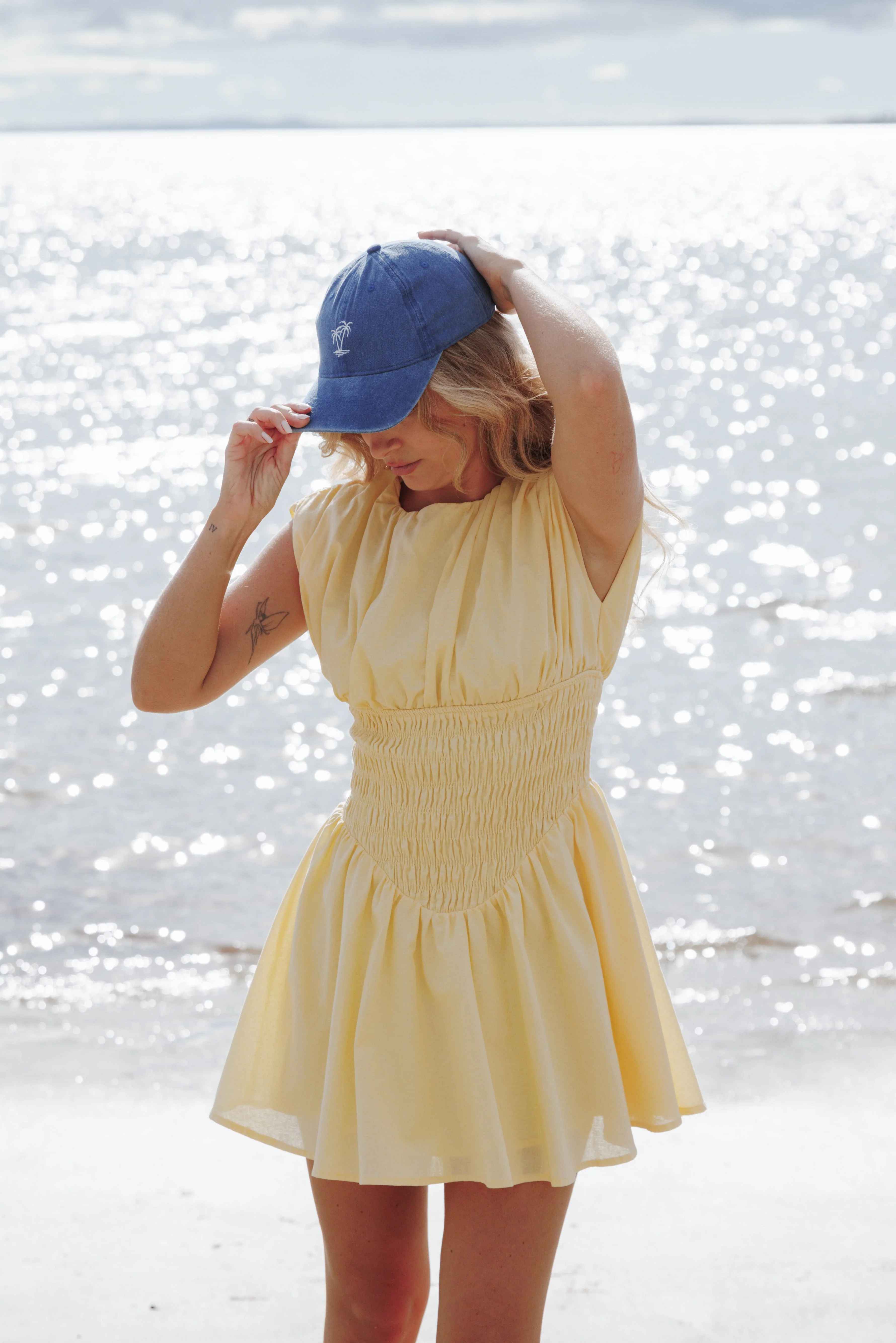 Ziva Mini Dress - Yellow