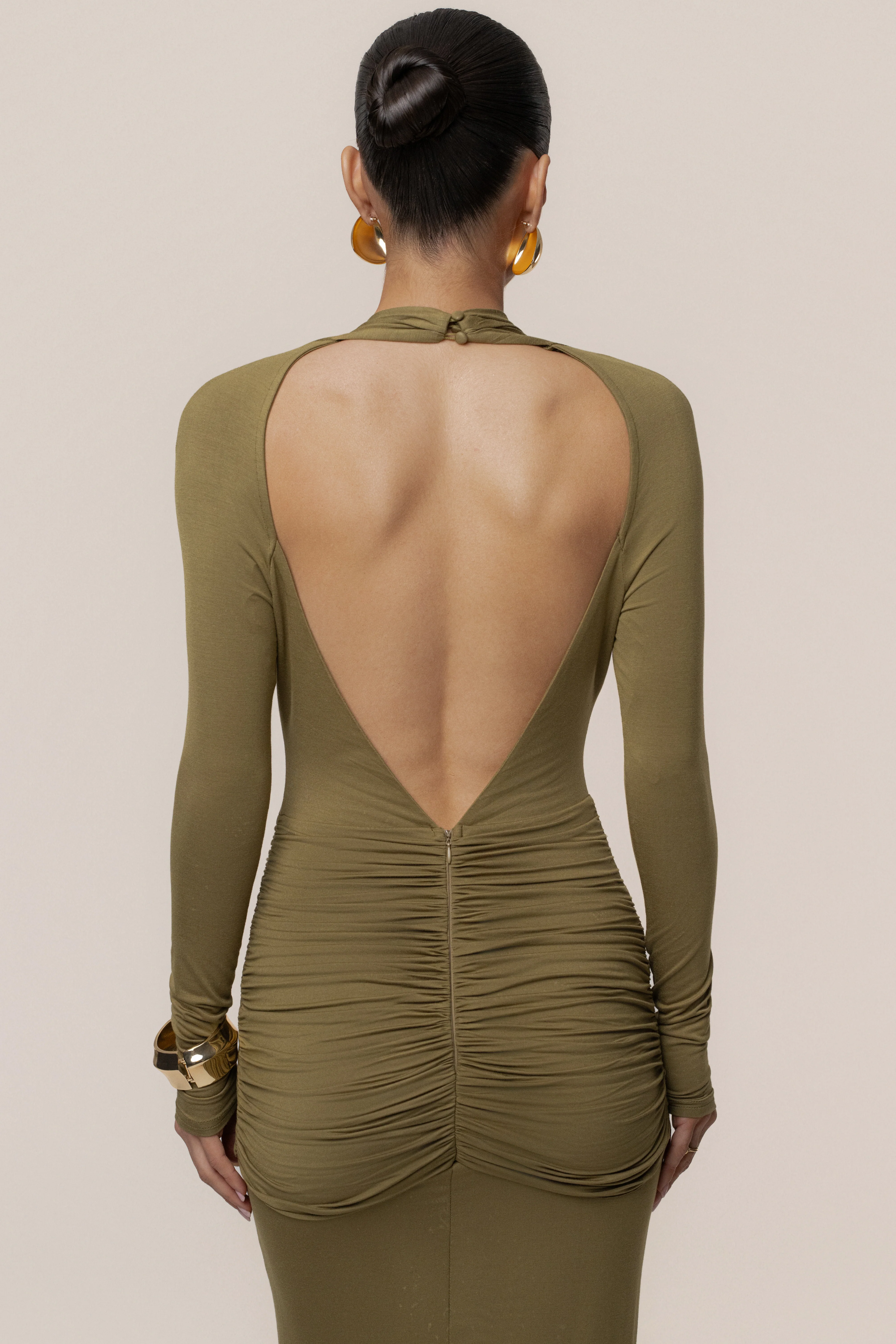 Olive All The Stars Maxi Dress