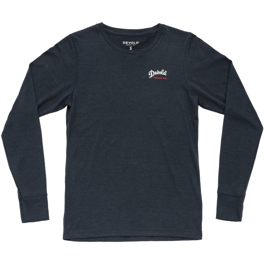 Devold Classic Script Longsleeve Shirt Women - 284A Ink