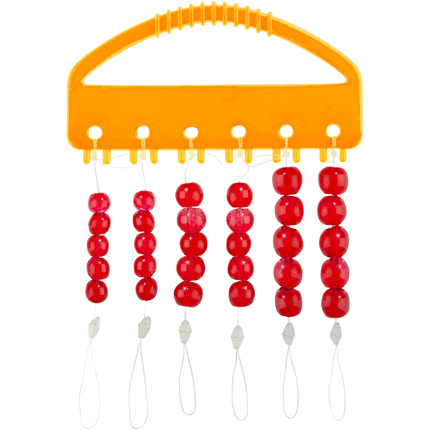 Balzer Glass beads red