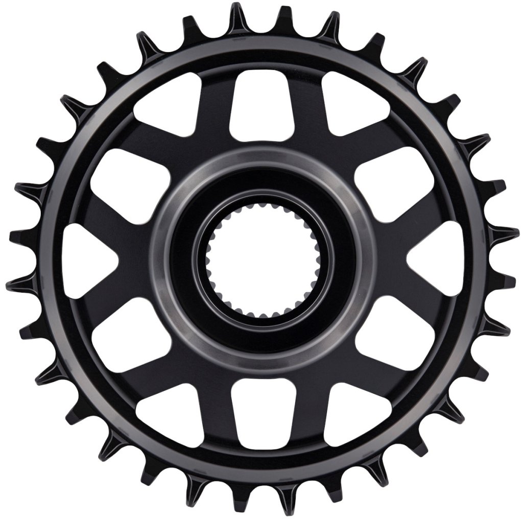e*thirteen Helix Race e*spec - Direct Mount Chainring - Bosch - 15mm Offset - black