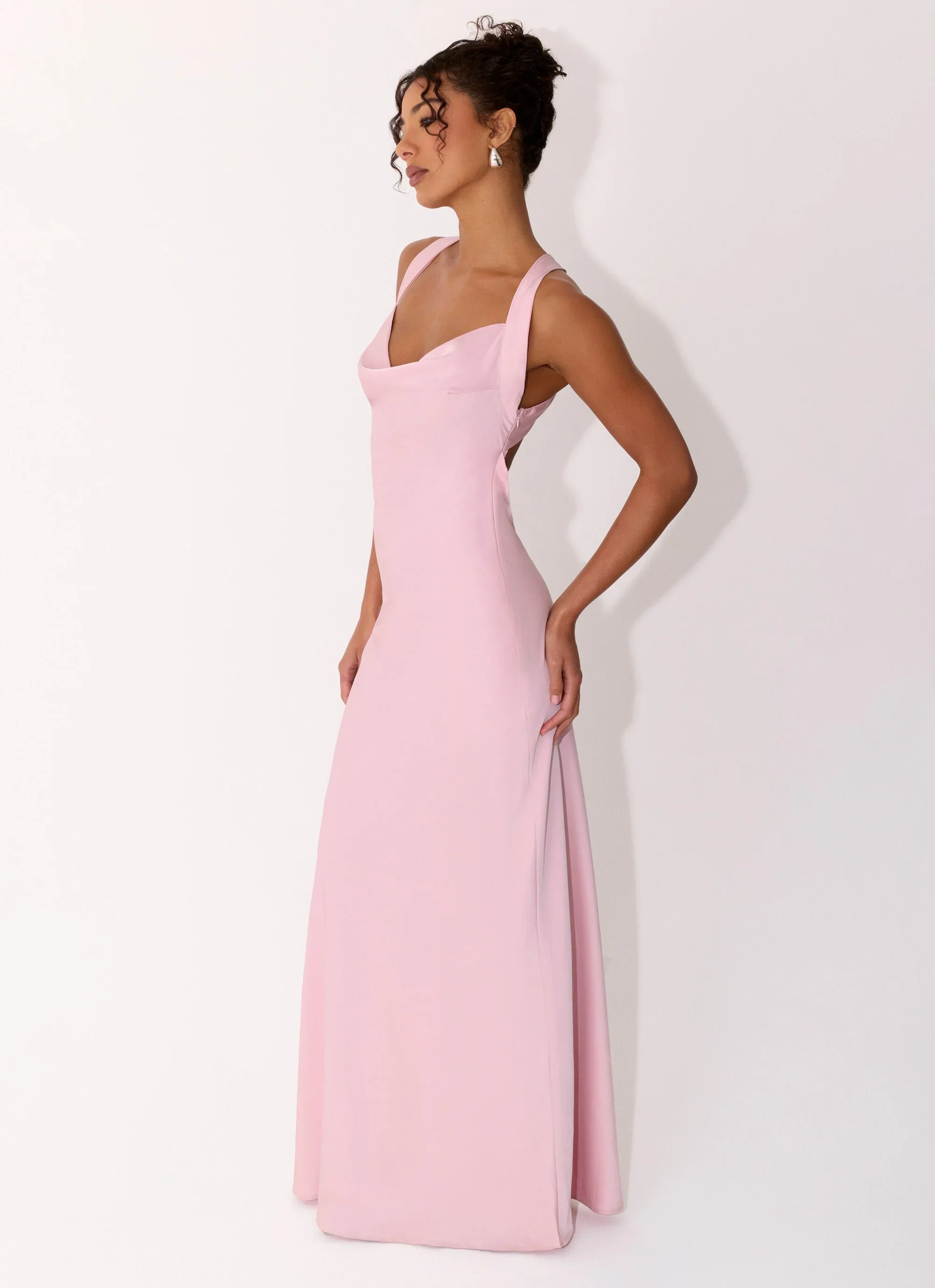 Zandie Maxi Dress - Pink
