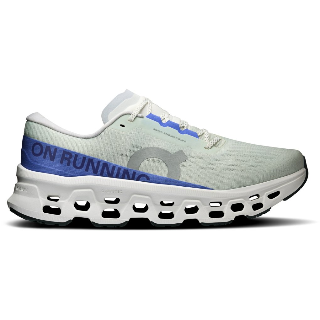 On Cloudmonster 3 Running Shoes Men - Iceberg | Ivory