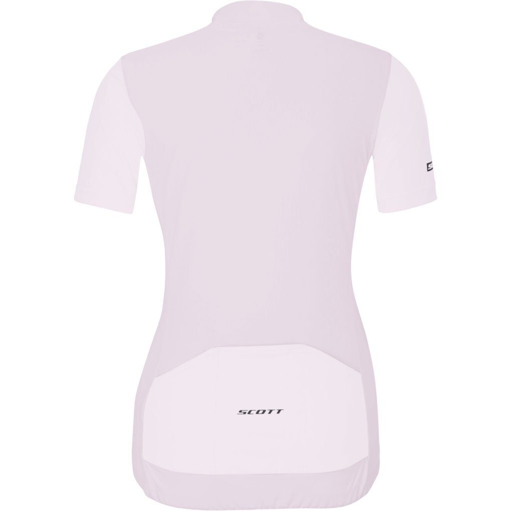 SCOTT Endurance Short Sleeve Jersey Women - bliss pink/cotton white