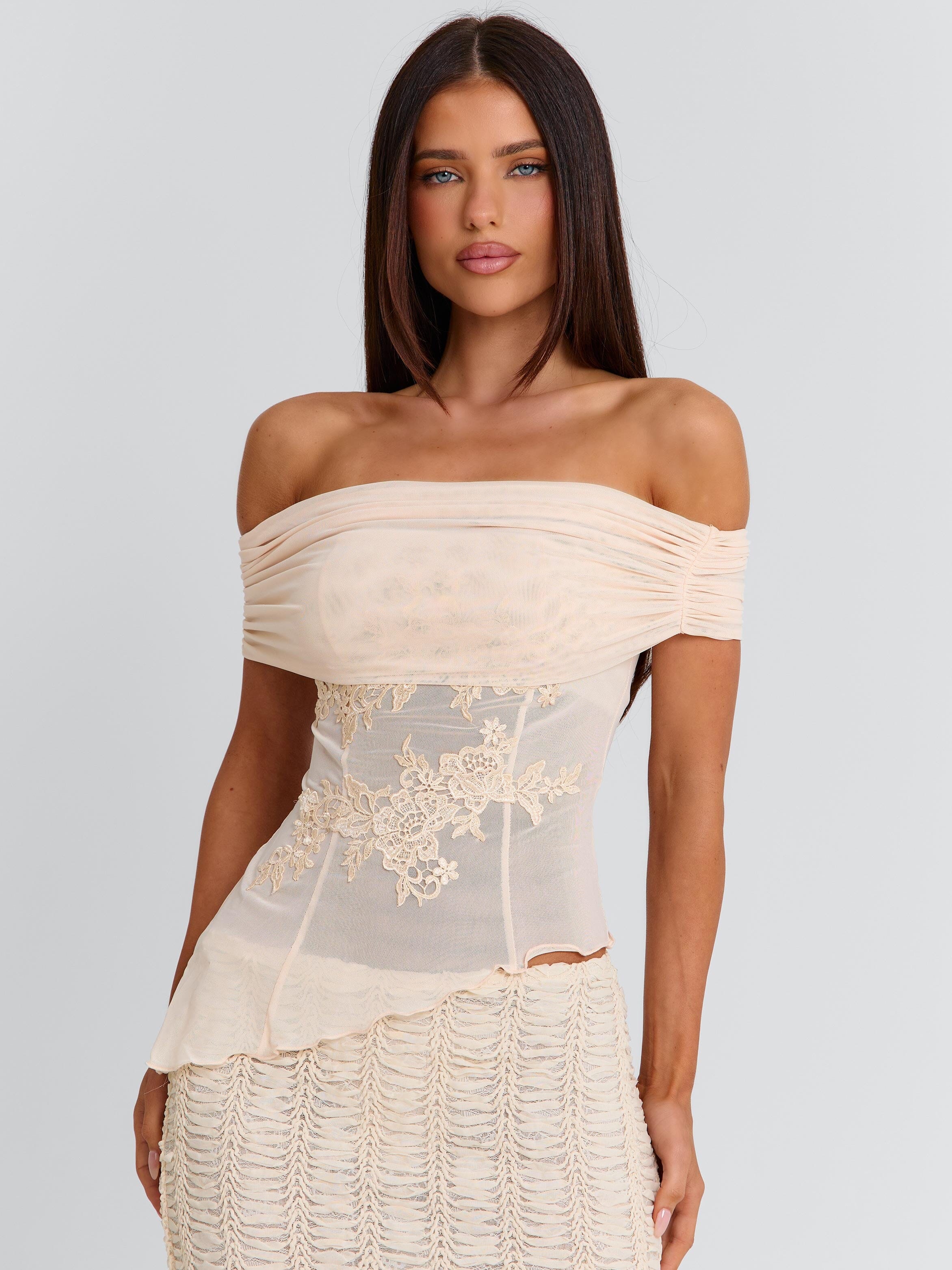 Rilee Top Ivory