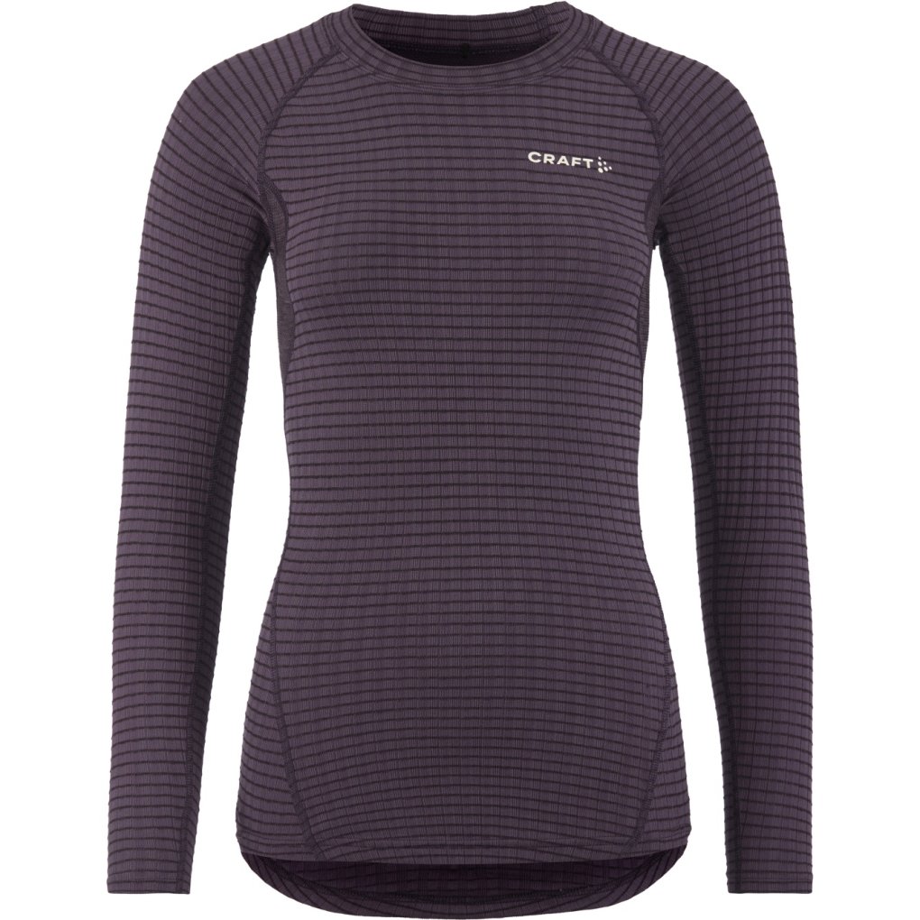 CRAFT Wool Extreme X 2 Longlseeve Baselayer Women - Dark Plum