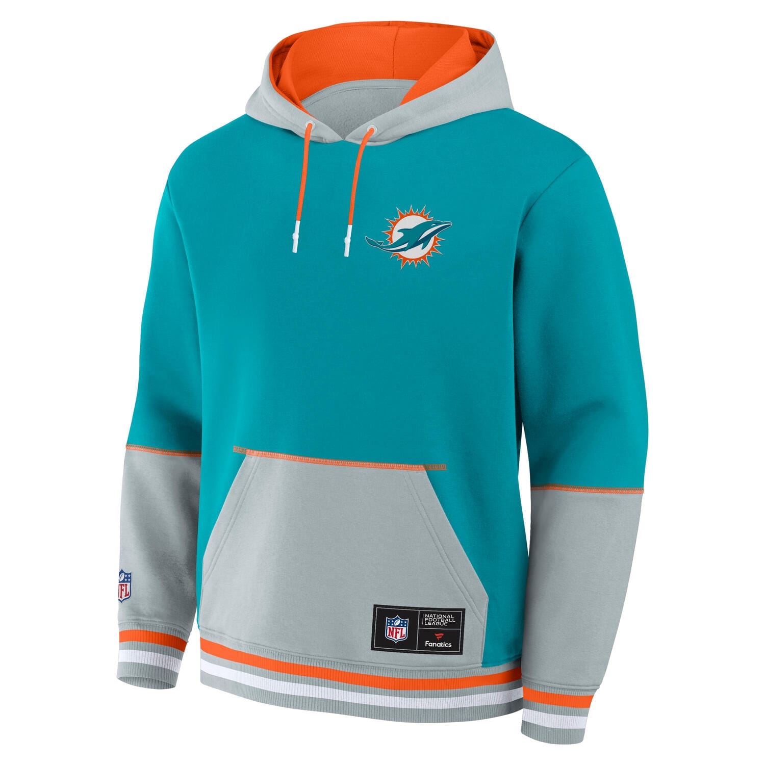 Miami Dolphins Foundation NFL Hoodie Aqua