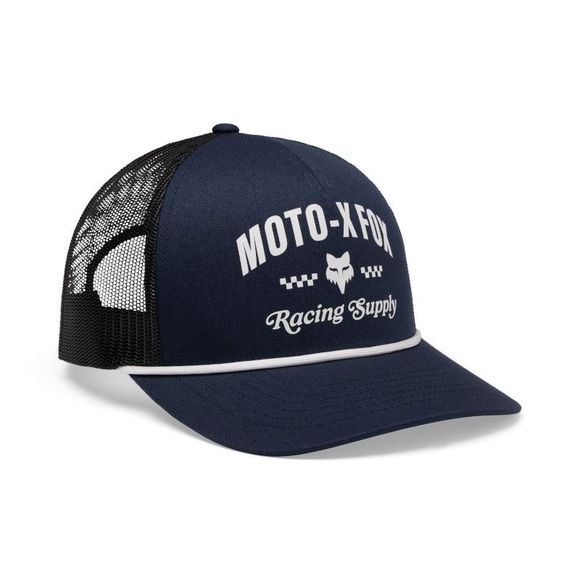Fox Supply Mesh Rope Trucker Women'S Cap - BlueRef: FX6405