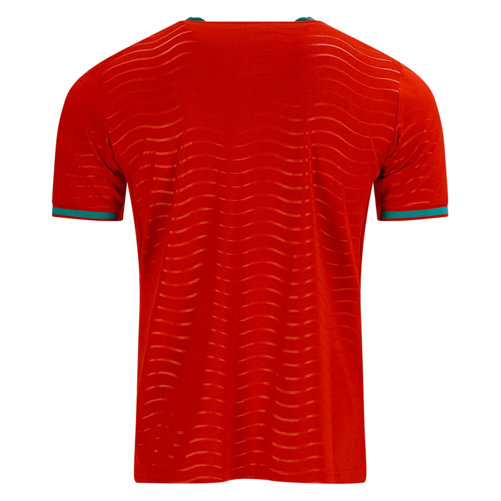 Portugal Home World Cup 2026 Soccer Jersey (Club Red/Green Lagoon)