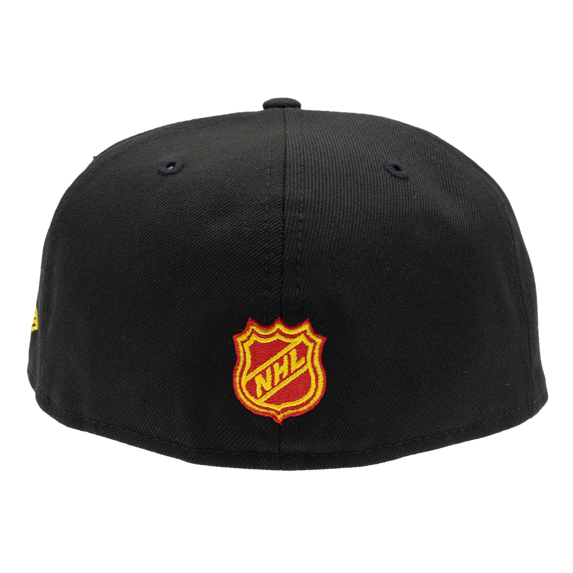 Vancouver Canucks Flying Skate Logo 59FIFTY Fitted NHL Cap Black