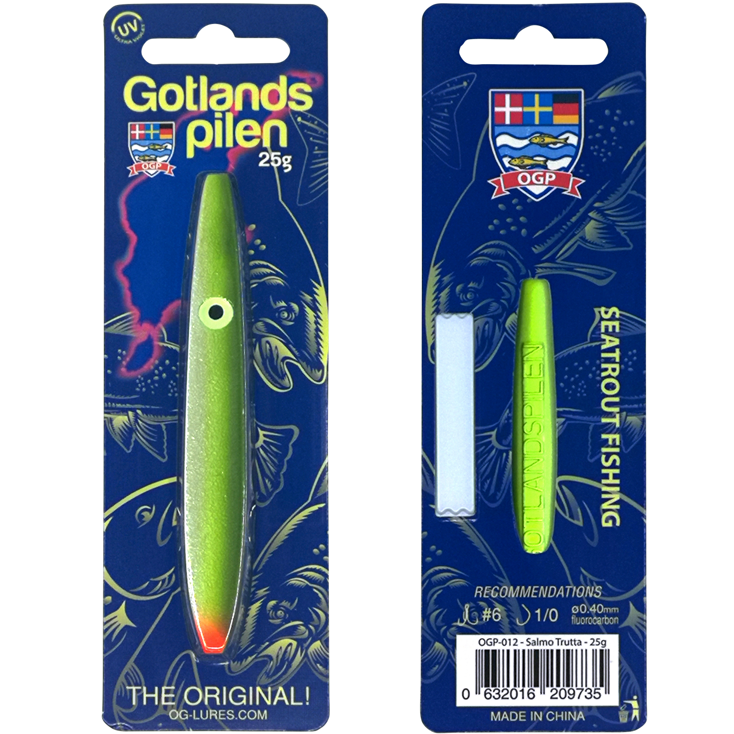 OGP Sea Fishing Bait Gotlandspilen (Salmo Trutta)