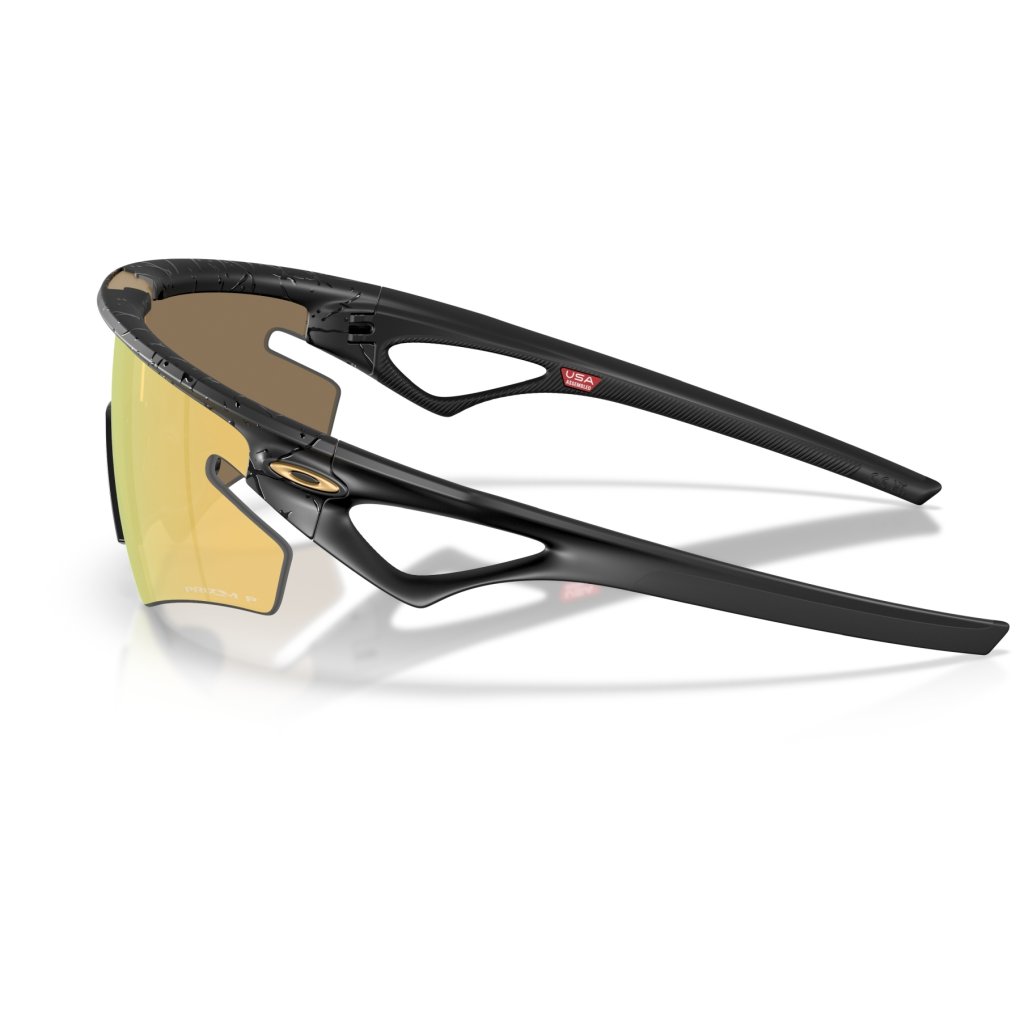 Oakley Sphaera Slash Glasses - Matte Black Splatter/Prizm 24K Polarized - OO9499-1536