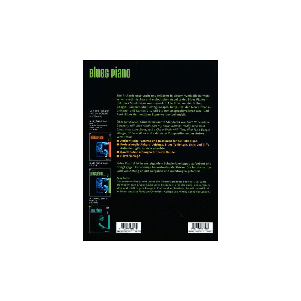 Schott Blues Piano 2 – Thomann Ireland