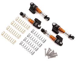 Hot Racing Axial SCX24 Aluminum Threaded Oil Emulsion Shocks (4) HRASXTF326RX04