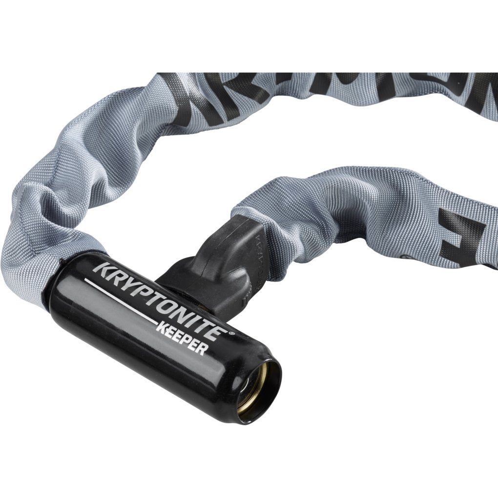 Kryptonite Keeper Integrated Chain 785 Chain Lock - 85cm - Grey