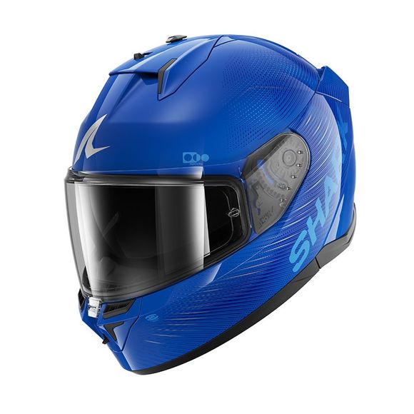 Shark D-SKWAL 3 SP LYNE Full Face Helmet - Blue / GrayRef: SH1840
