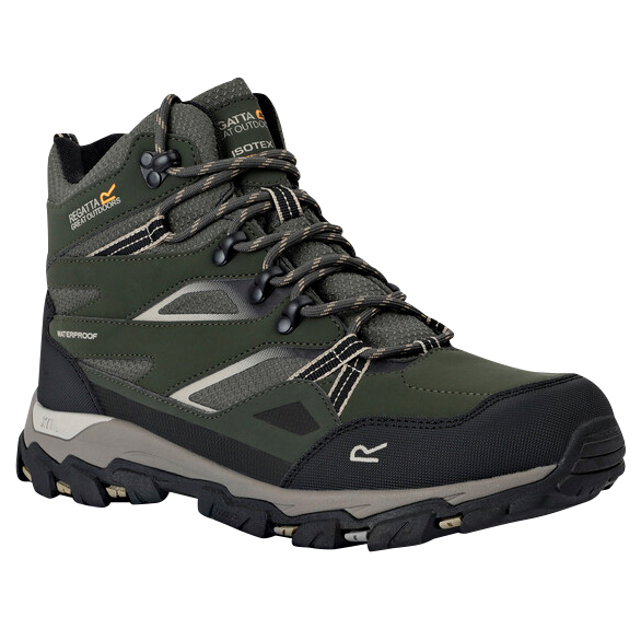 Holcombe III Hiking Boots Men (Dark Khaki\/Gold Sand)