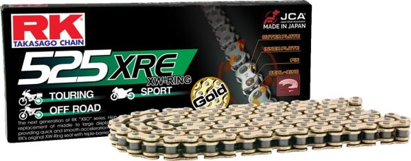 Chaîne Rk Série XRE 118 maillons 525 UniverselRef : RK00117A / 12232000