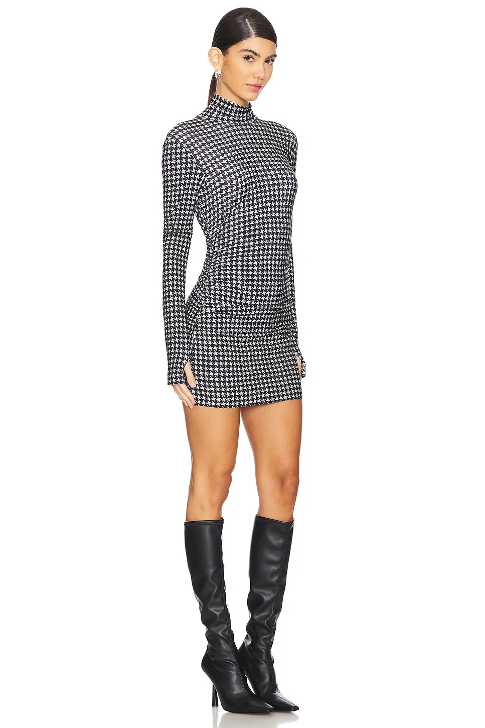 Long Sleeve Turtleneck Pickleball Dress