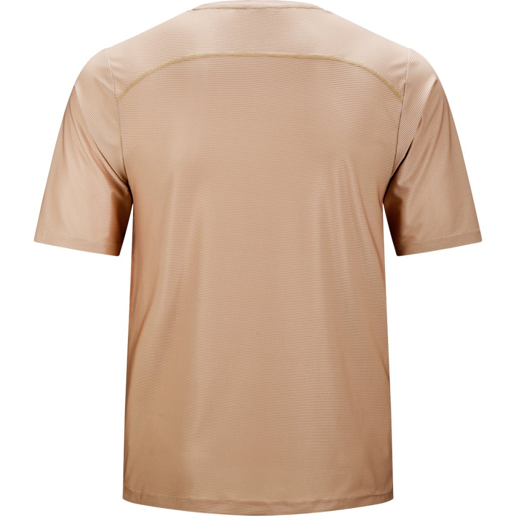 CUBE MTB Functional Short Sleeve Shirt Men - beige