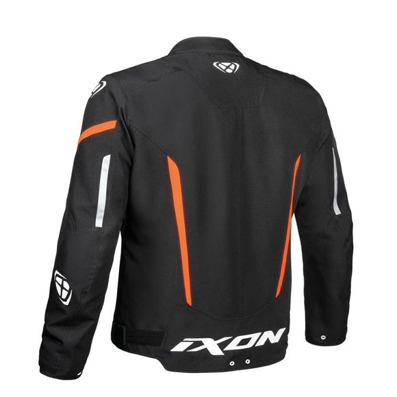 Ixon STRIKER Motorcycle Jacket - Black / OrangeRef: Ix1426-C42687