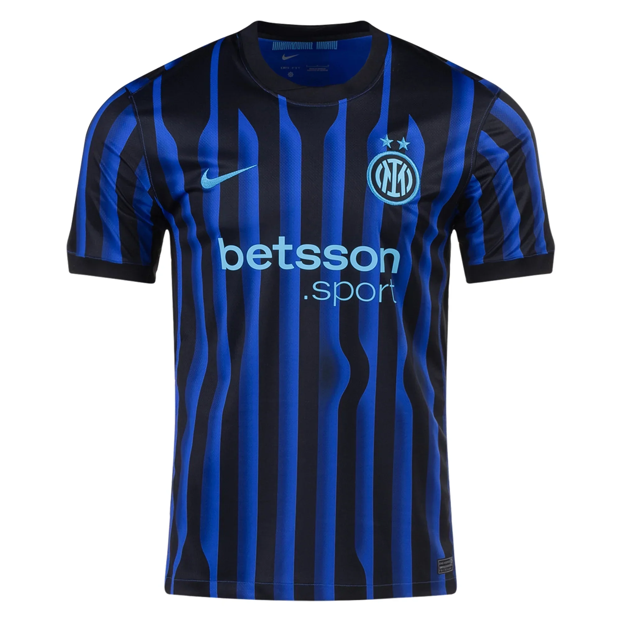Inter Milan Home Jersey 25/26 (Lyon Blue/Black/Chlorine Blue)