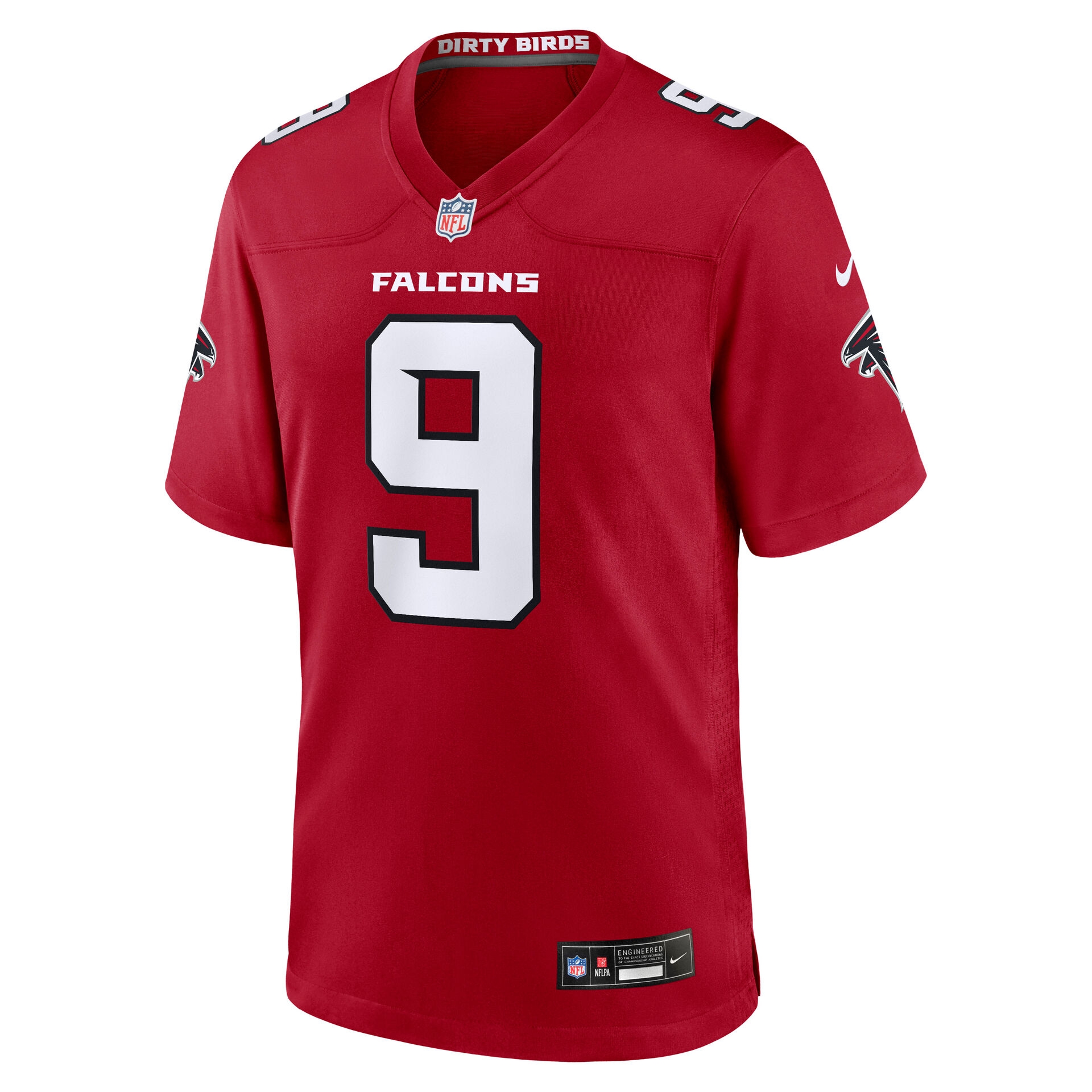 Michael Penix Jr. #9 Atlanta Falcons 2026 Game NFL Jersey Red