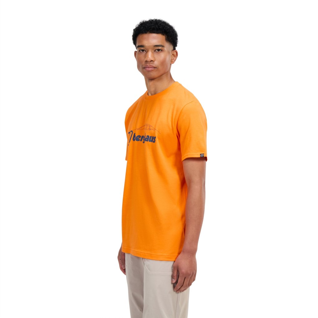 Berghaus Mountain Checklist T-Shirt Men - Ember