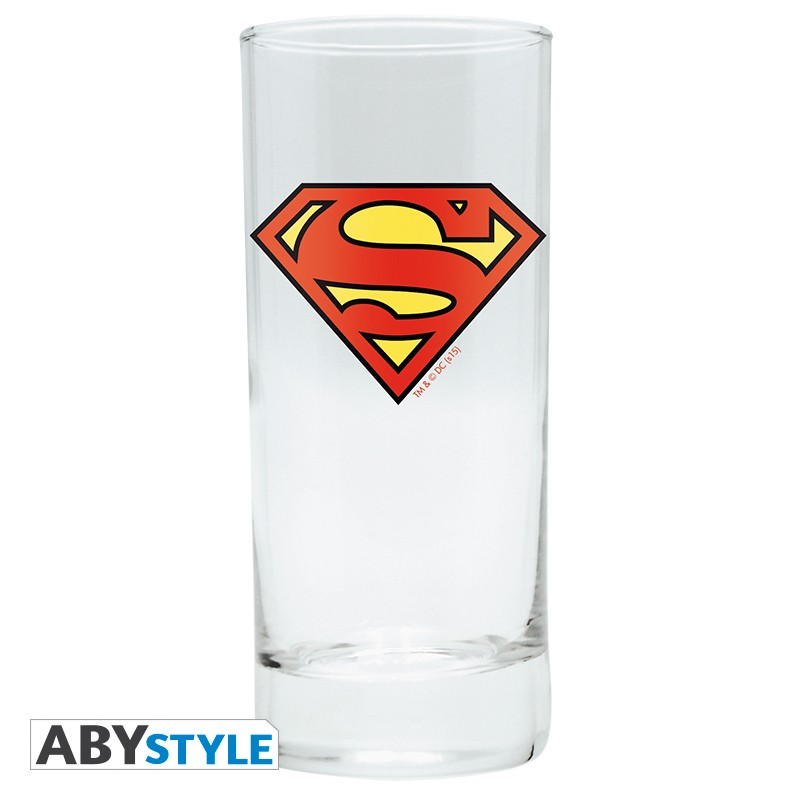 DC COMICS Glass Superman