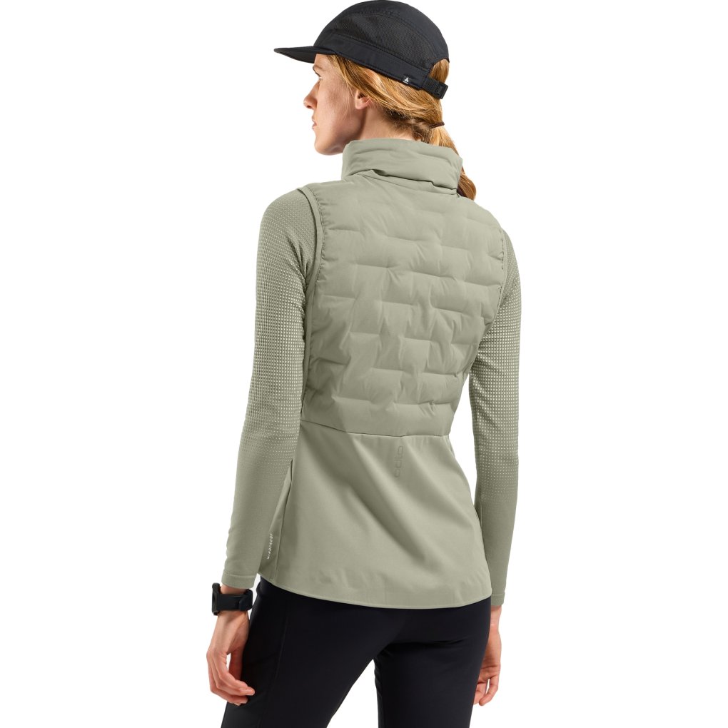Odlo Zeroweight Insulator Running Vest Women - shadow