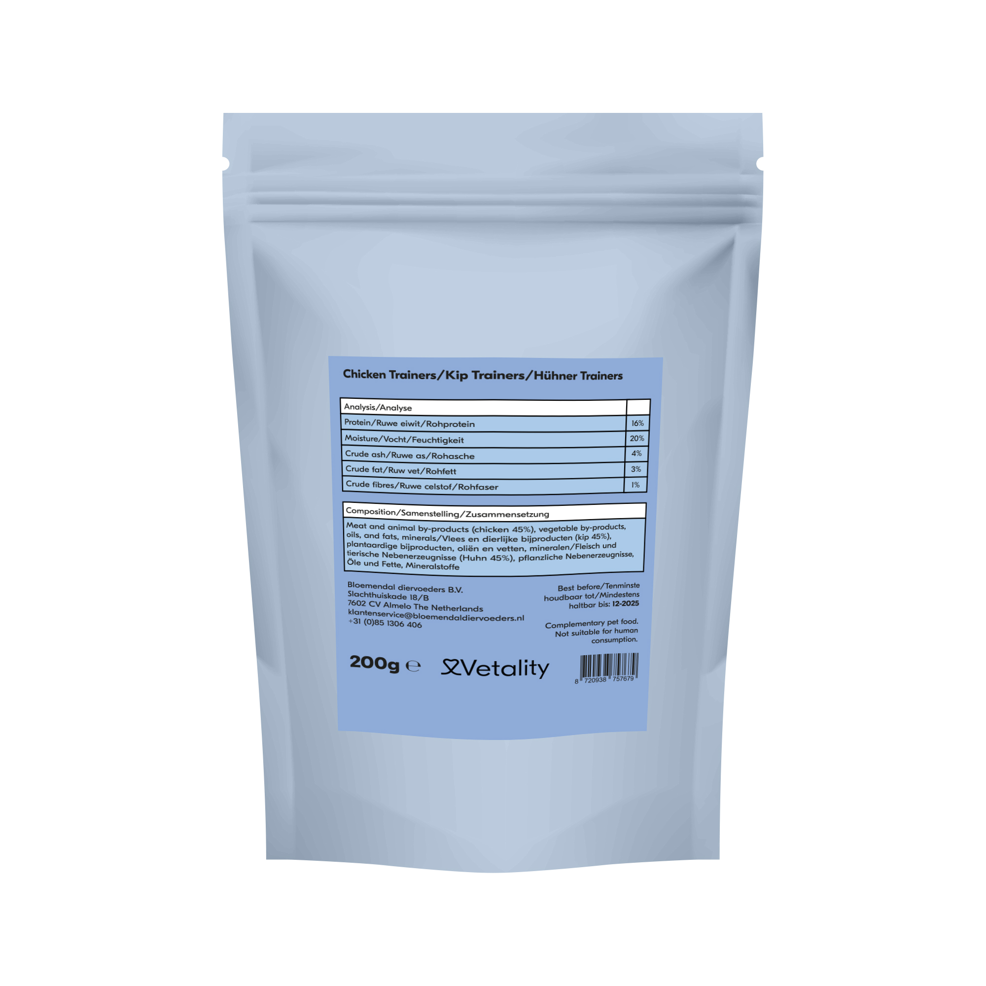 Vetality Trainers - Chicken - 200 grams