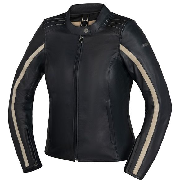 Motorcycle Jacket Ixs Classic Ld Stripe - BlackRef : IS1040