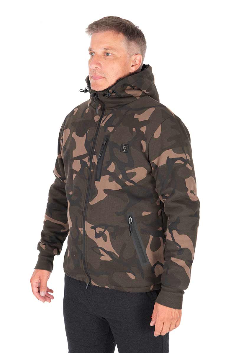 Fox Camo Full Zip Prem Sherpa 310 Hoodie
