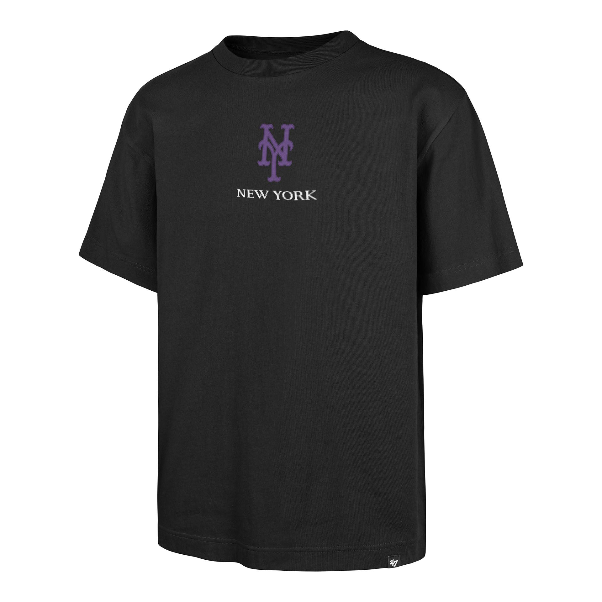 New York Mets 8-Bit Hero Foundation MLB T-Shirt Black