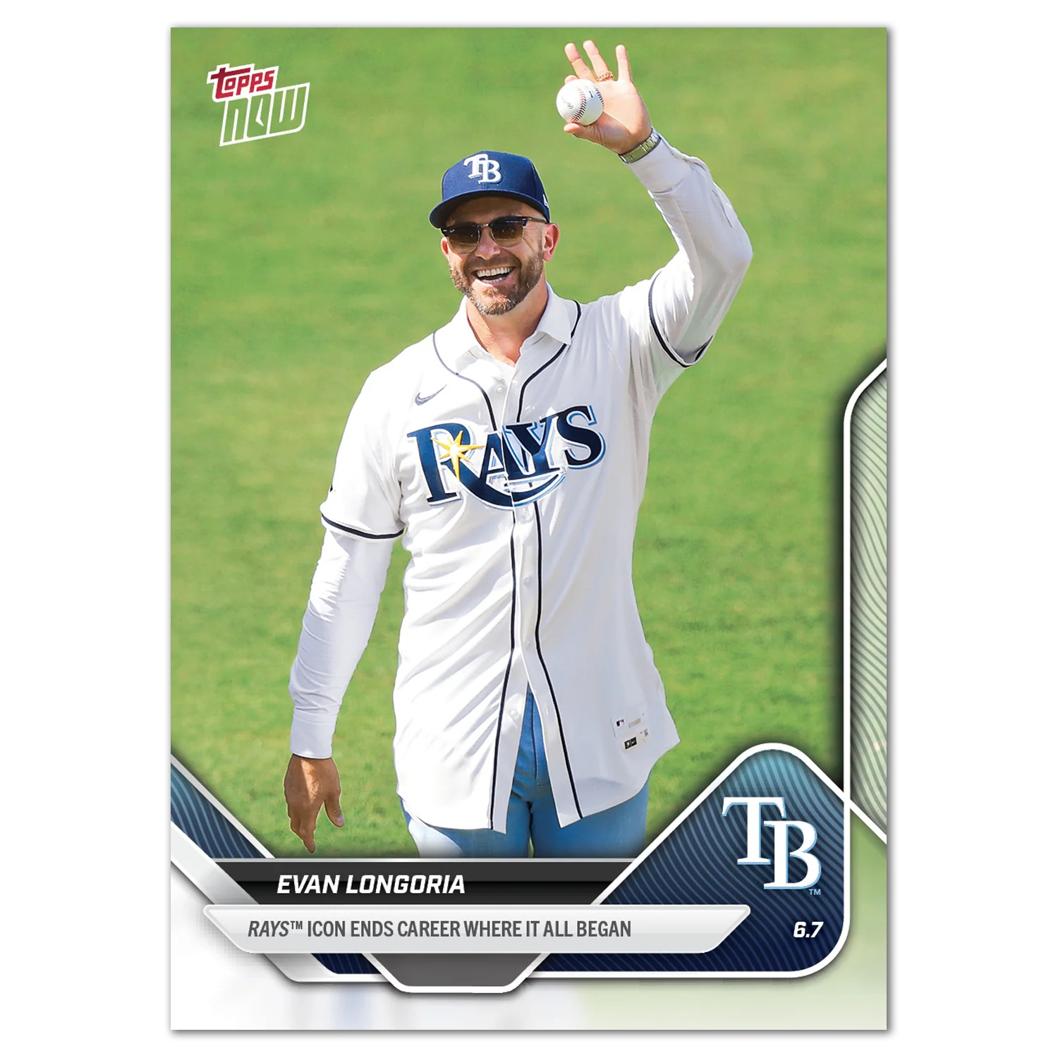 Evan Longoria - 2025 MLB Topps NOW® - Card 267