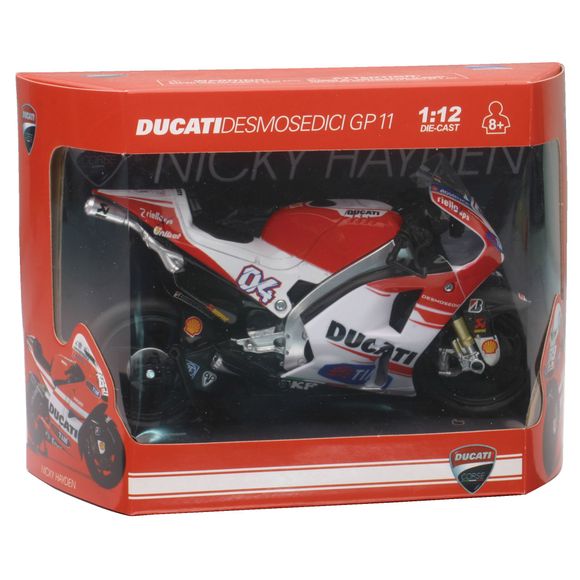 Newray Moto GP Ducati Desmosedici Andrea DOVIZIOSO Miniature - 1/12 Scale - Red / BlackRef: NRY0024 / 57723