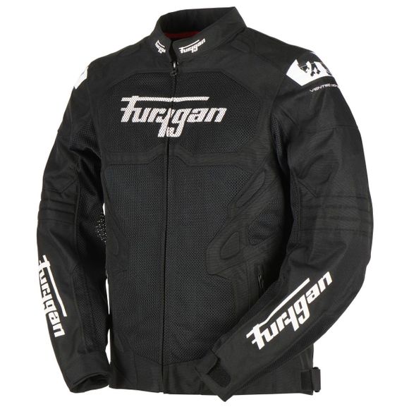 Furygan Atom Vented Evo - Black / WhiteRef: FU1232