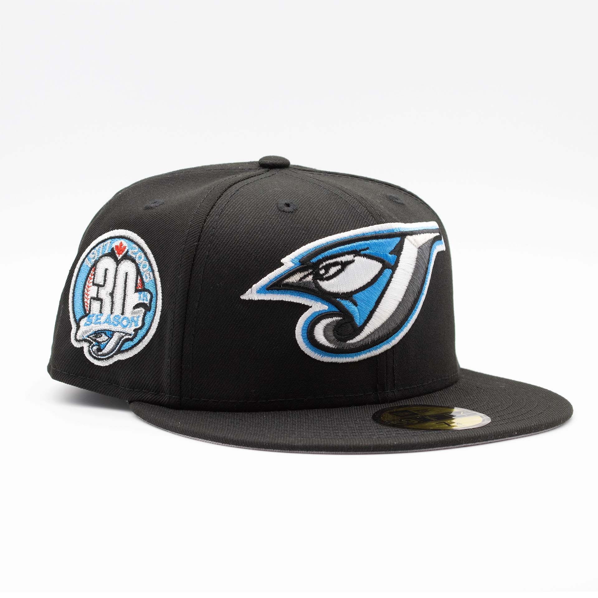 Toronto Blue Jays 30th Anniversary 59FIFTY Fitted MLB Cap Black