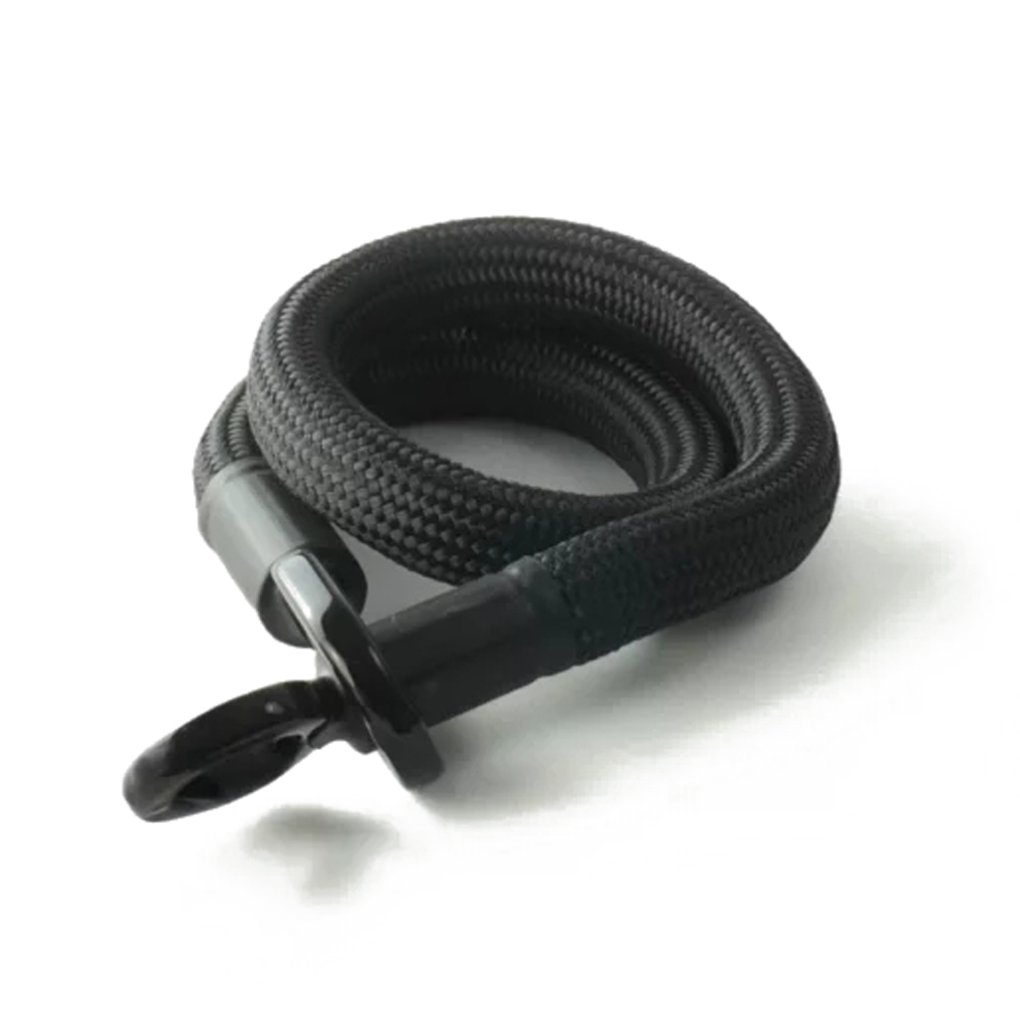 tex–lock eyelet incl. U/X-lock - 100cm - onyx black