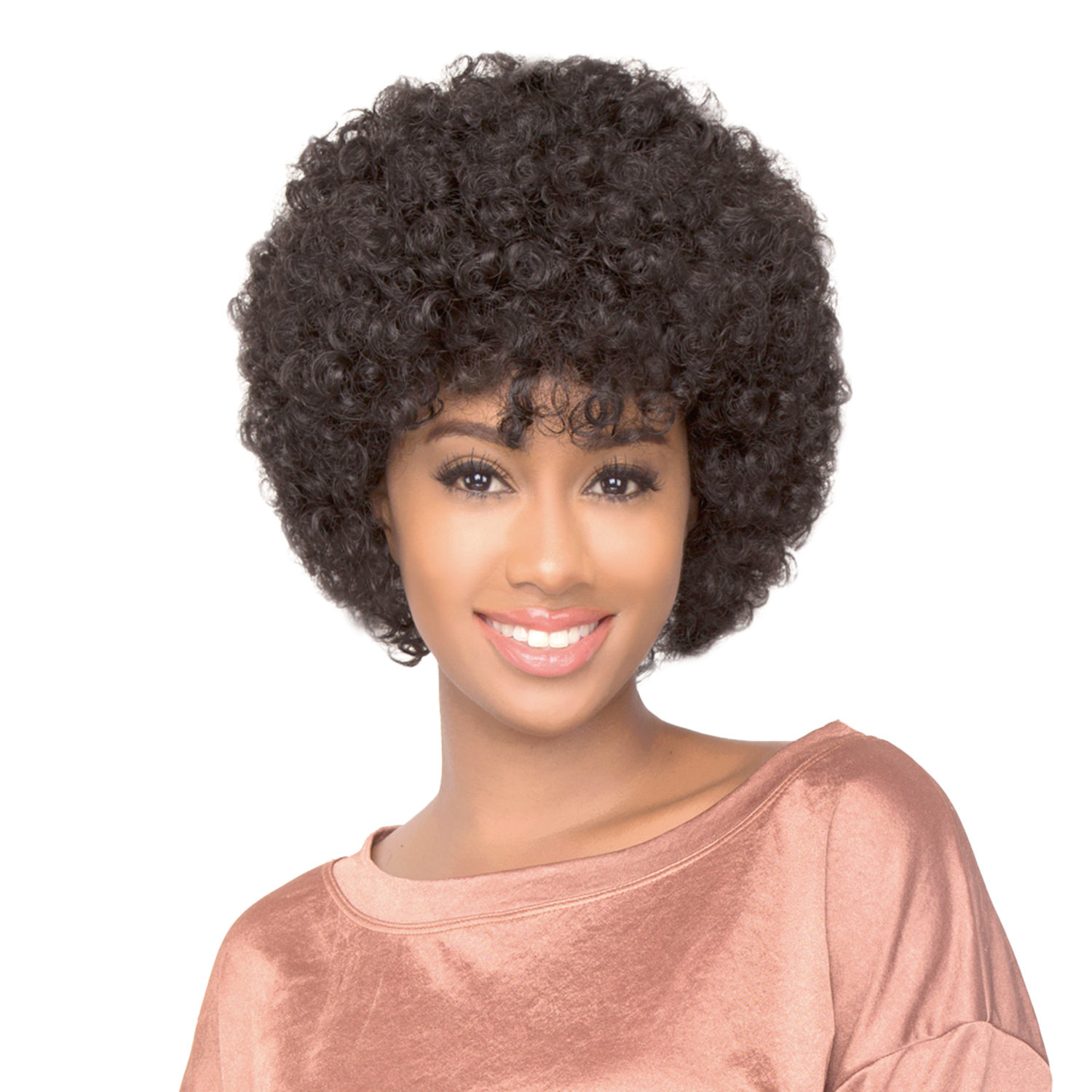 Jerry Curl with Bang Wig Cloud