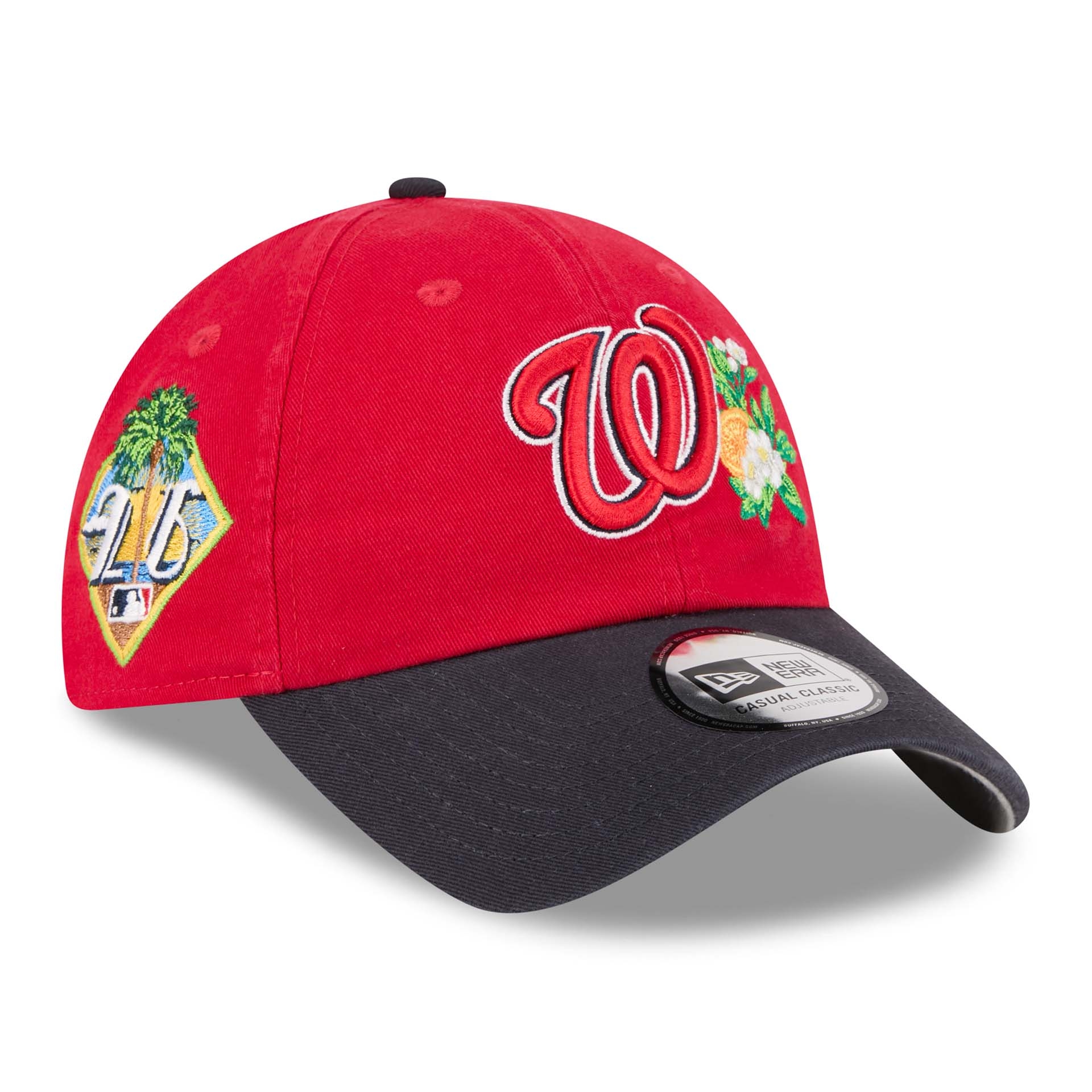 Washington Nationals 2026 MLB Spring Training Casual Classic Adjustable Cap Red