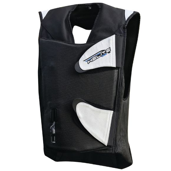 Helite GP-AIR Leather Motorcycle Airbag - BlackRef: HT0019